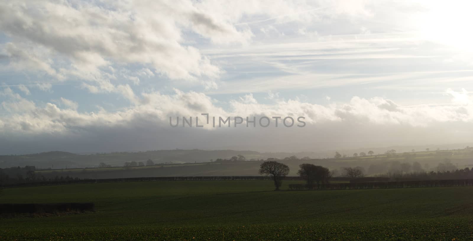 West Yorkshire countryside stretching into the distance