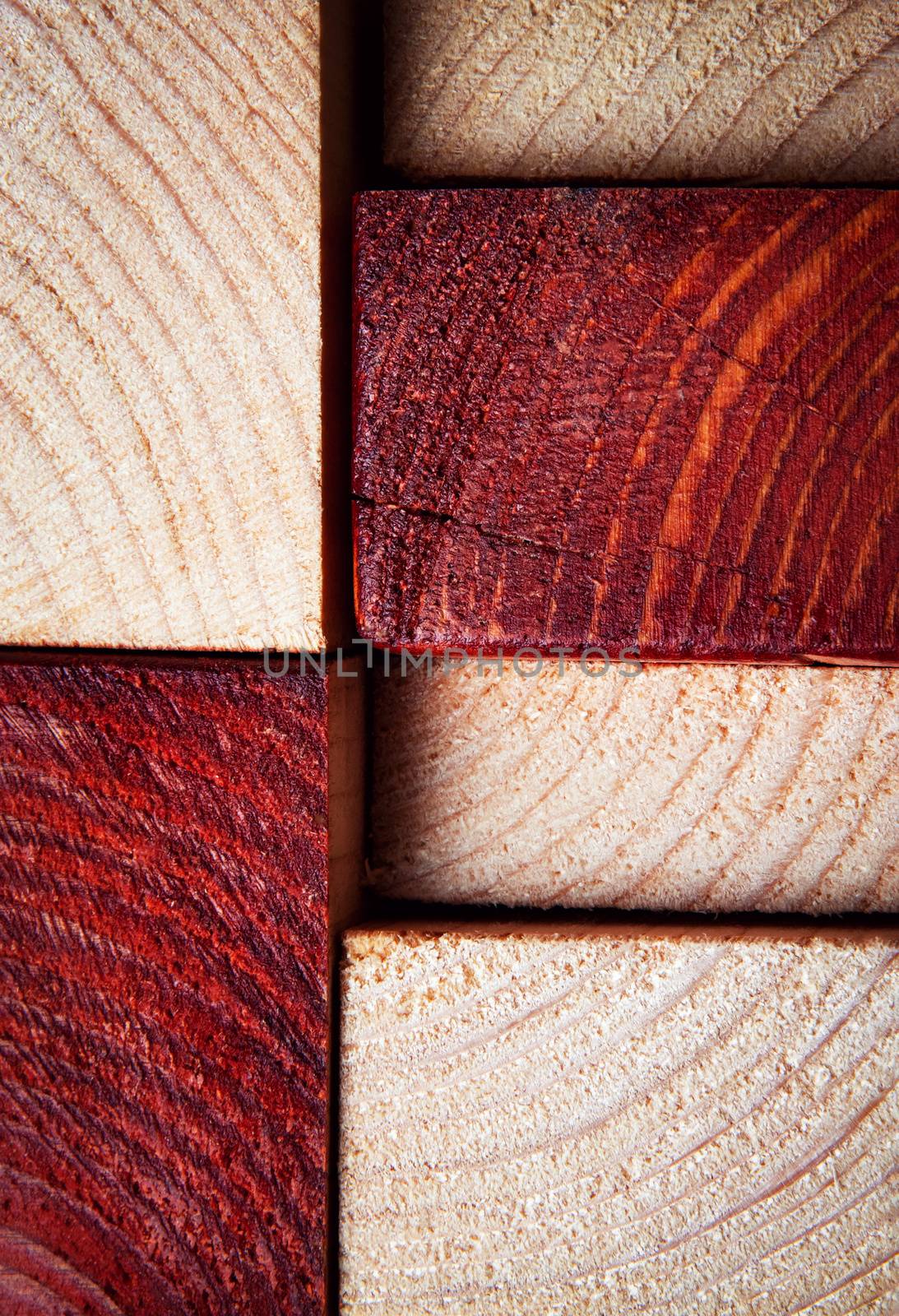 texture sawn timber from two-color wood by Ahojdoma