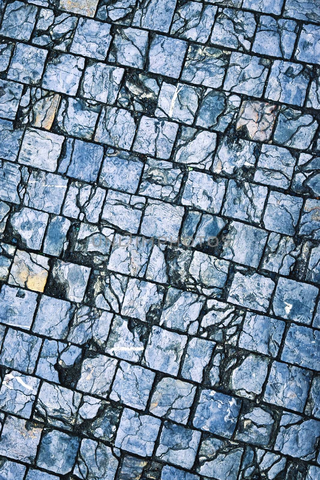 background or texture texture with small stone blocks