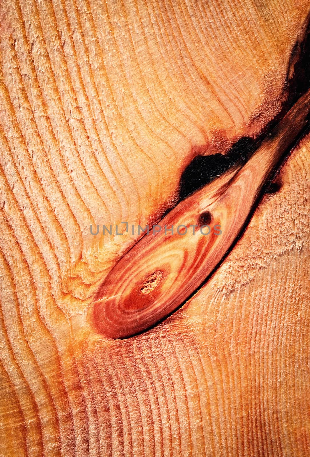 abstract teardrop on a wooden board by Ahojdoma