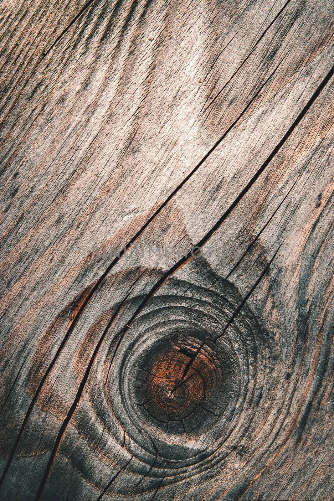 dark detail of an old wooden board by Ahojdoma