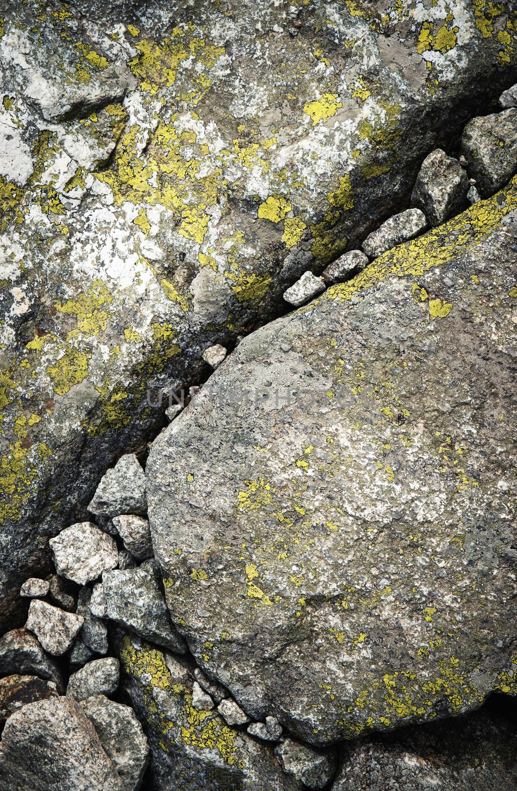 abstract background a group of small and large granite stones