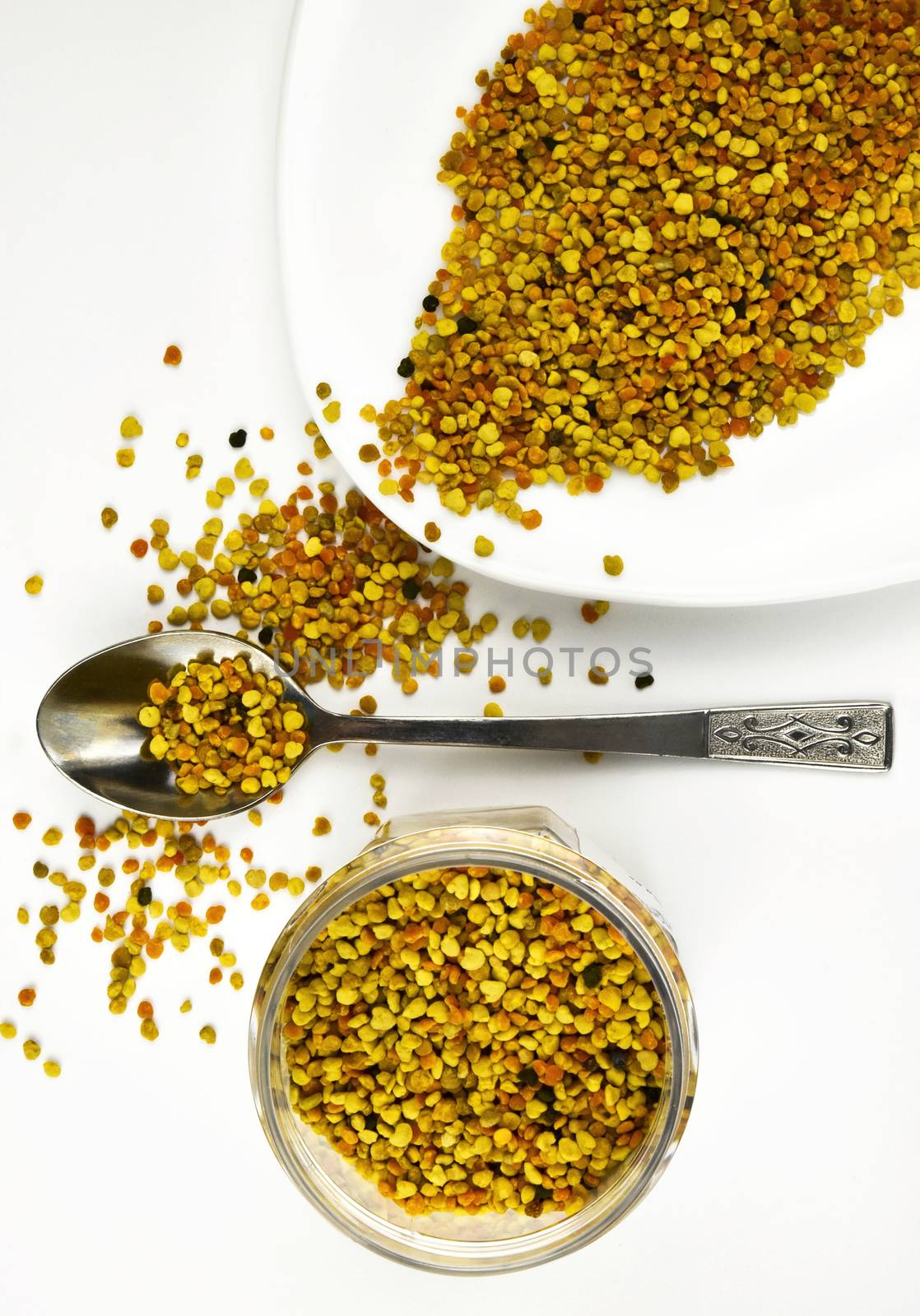 still life of bee pollen beans by Ahojdoma