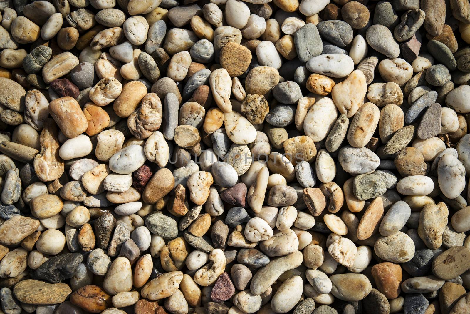 abstract background or texture multicolored quartz stones pebbles