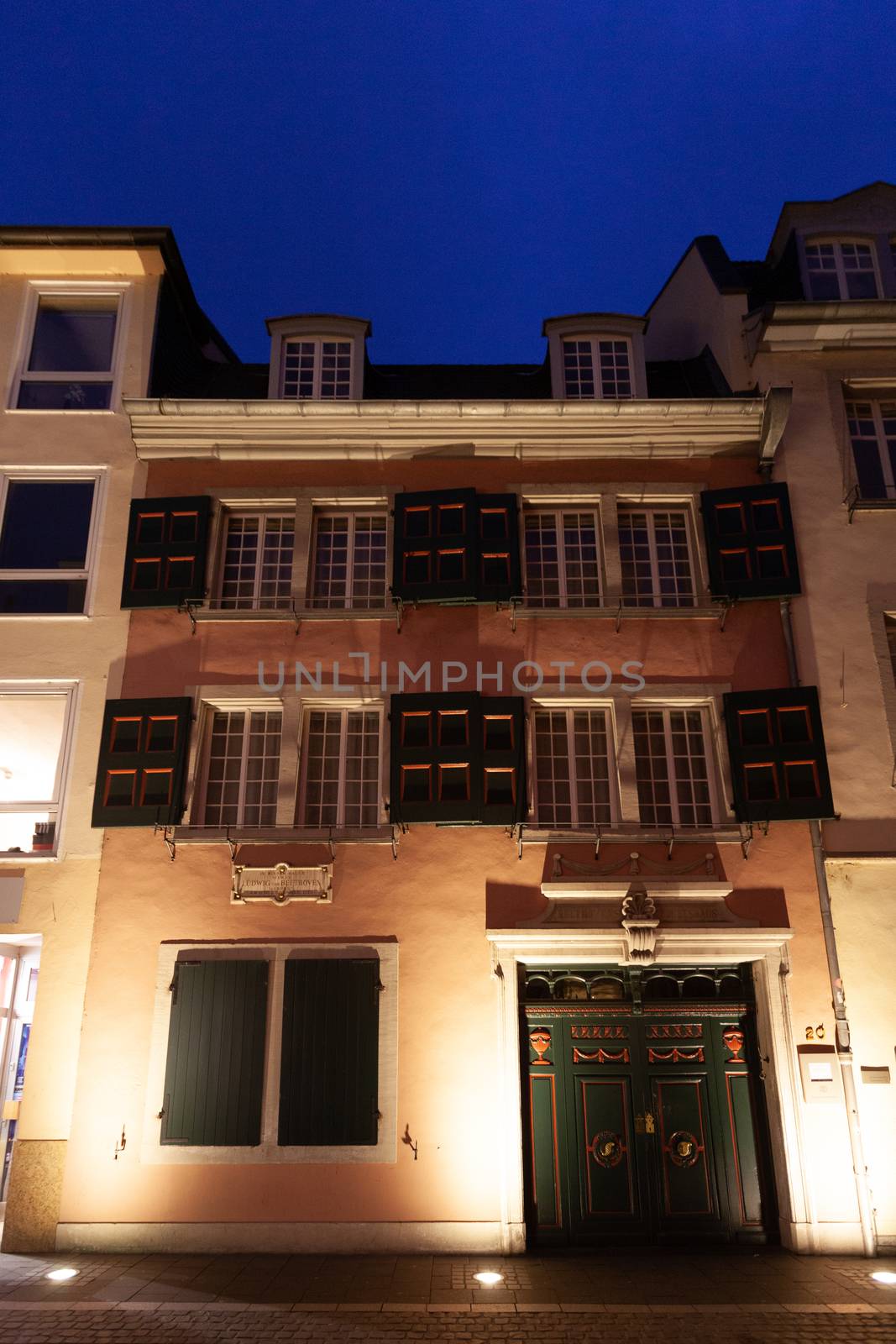 Bonn, Germany - 2 March 2019: Beethoven house