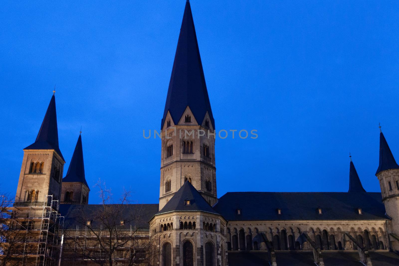 Bonn, Germany - 2 March 2019: Bonn Minster