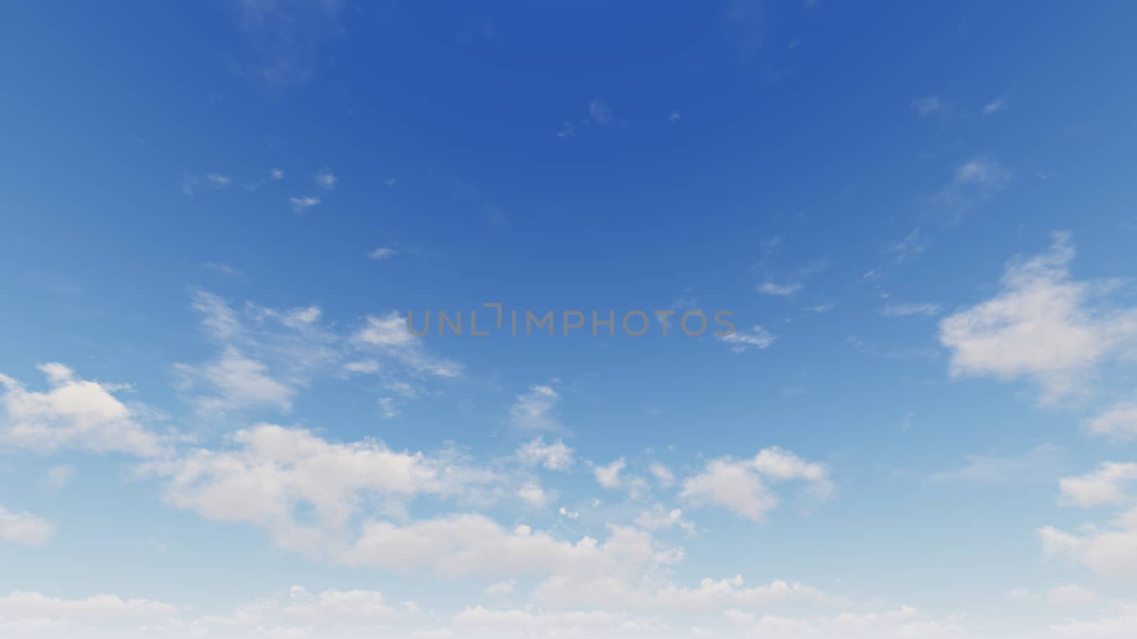 Cloudy blue sky abstract background, blue sky background with tiny clouds, 3d rendering

