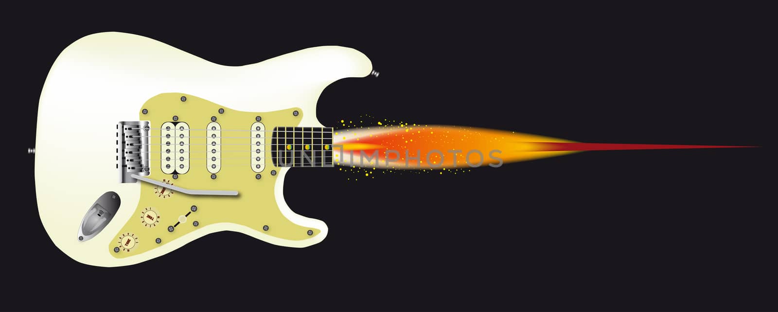 Guitar Rocket by Bigalbaloo