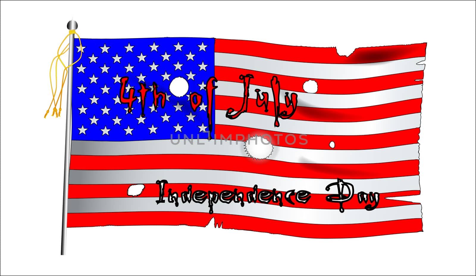 4th of July Independence Day by Bigalbaloo