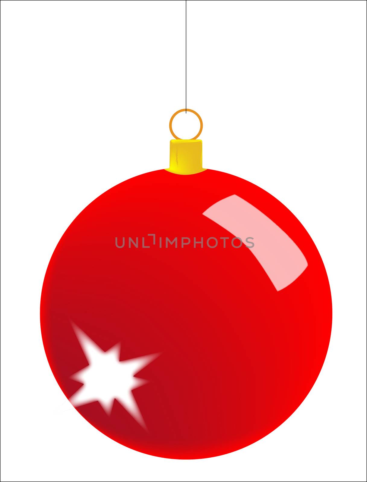 Christmas Bauble by Bigalbaloo