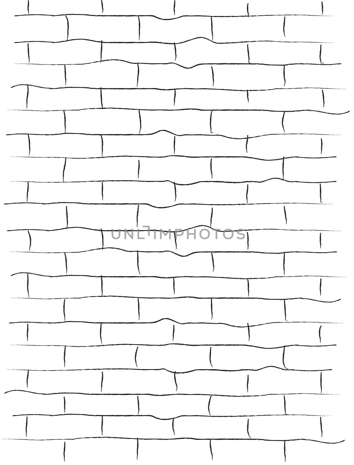 A background comprising of a sketch of a wall.