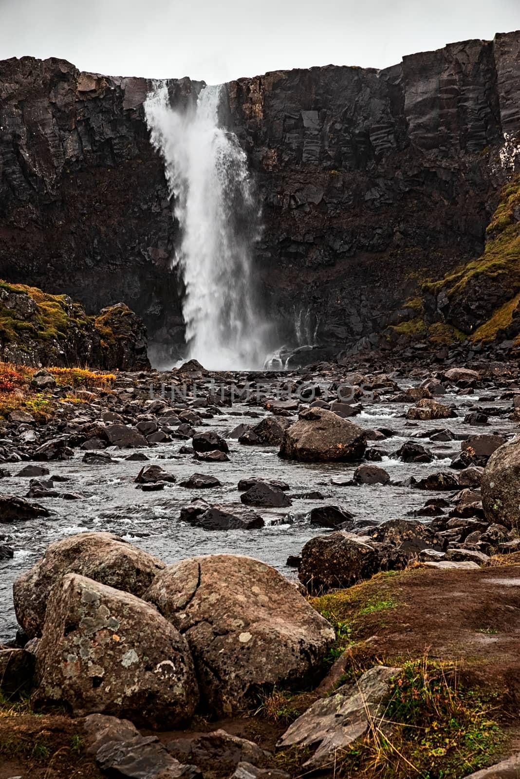 Gufufoss waterfall, Iceland by LuigiMorbidelli