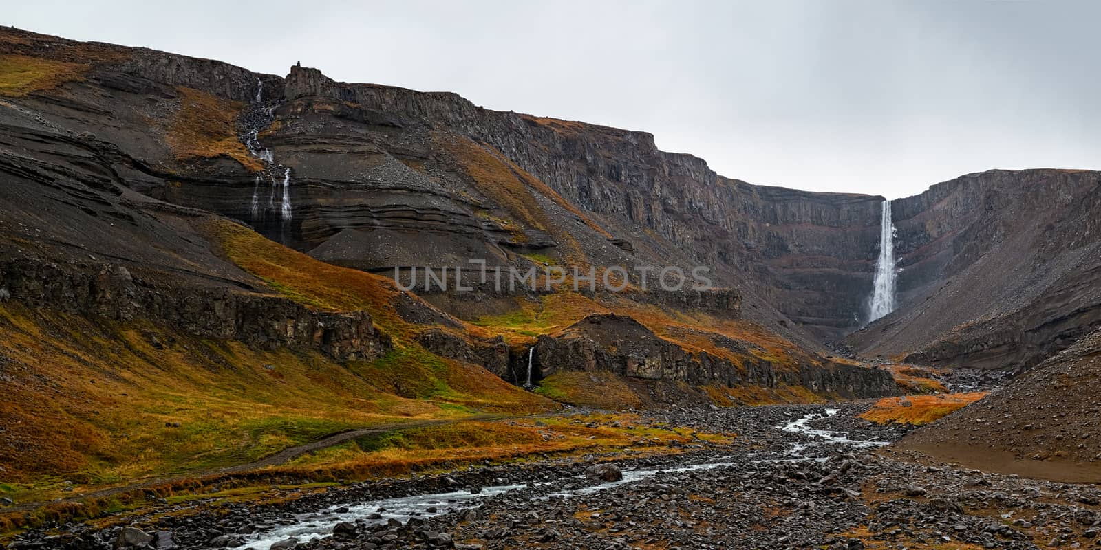 Hengifoss waterfall, Iceland by LuigiMorbidelli