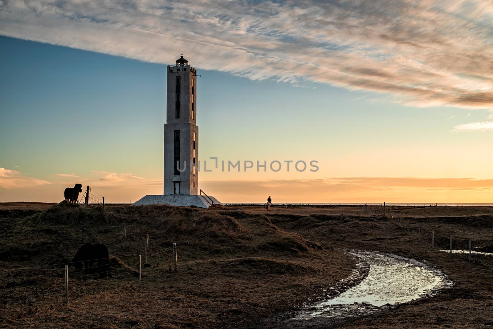 Knarraros lighthouse, Iceland by LuigiMorbidelli