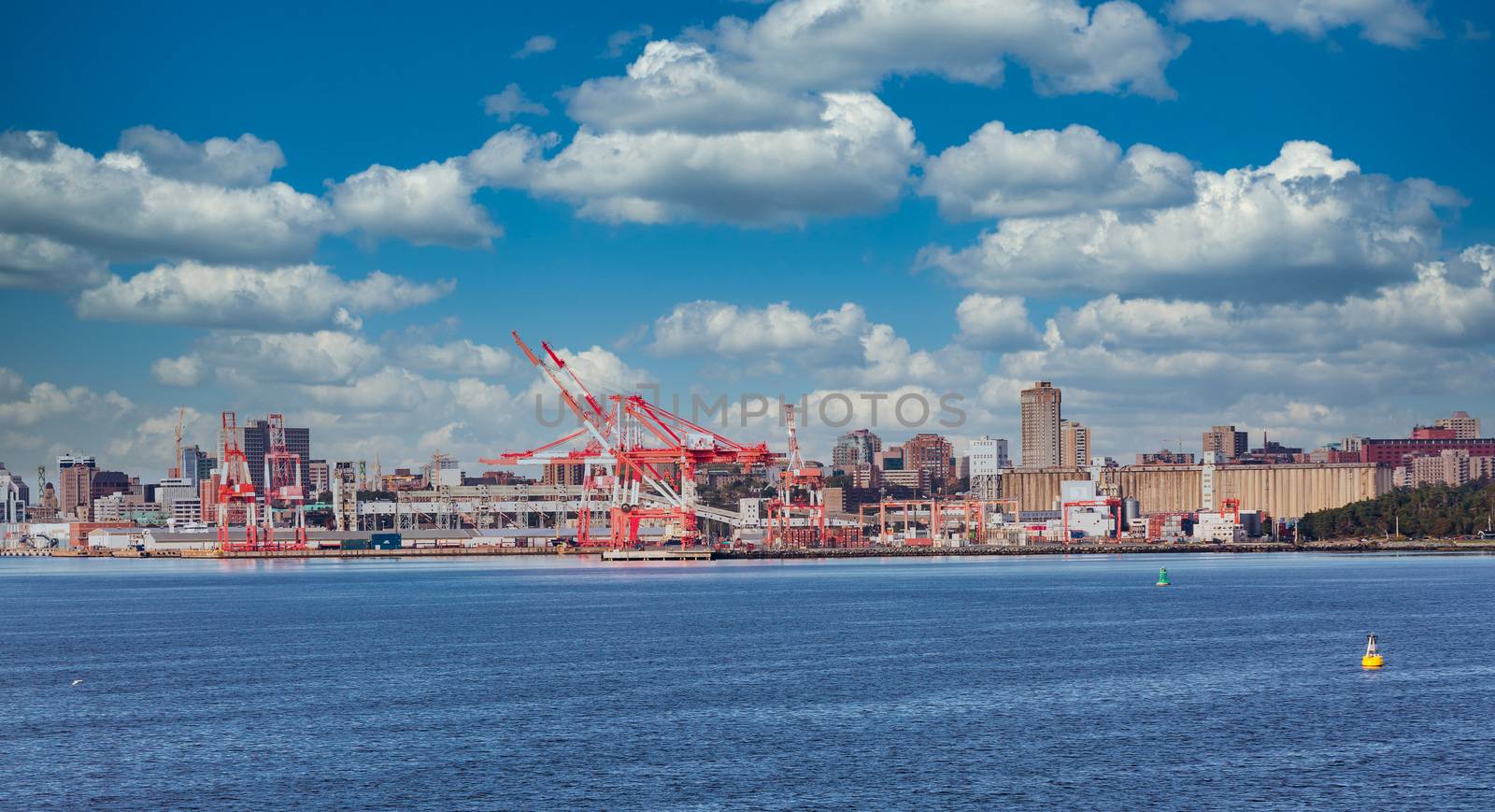 Industrial Port in Halifax Nova Scotia by dbvirago