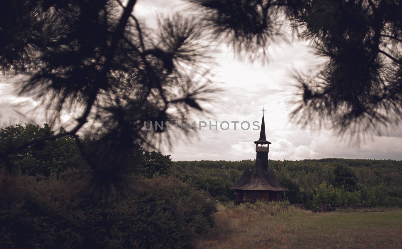 We travel to the wooden church