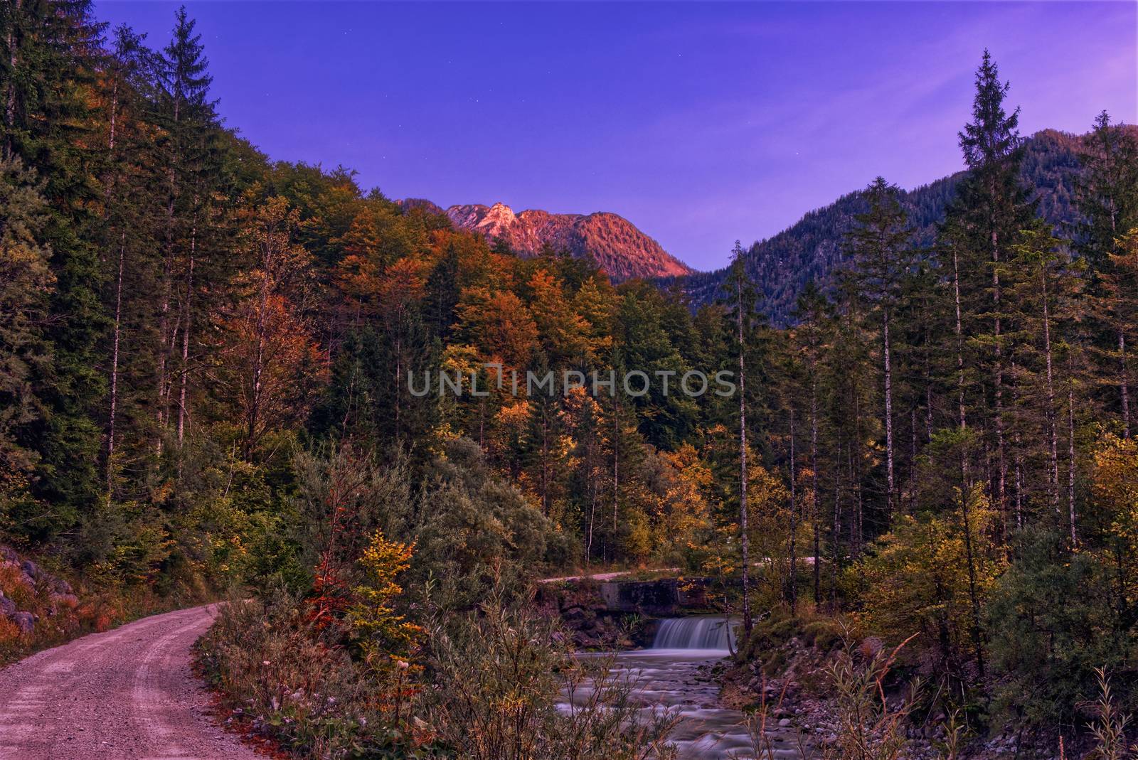 Austria Mountains, Forests Autumn, Waterfalls Gmunden. by bhavik_jagani