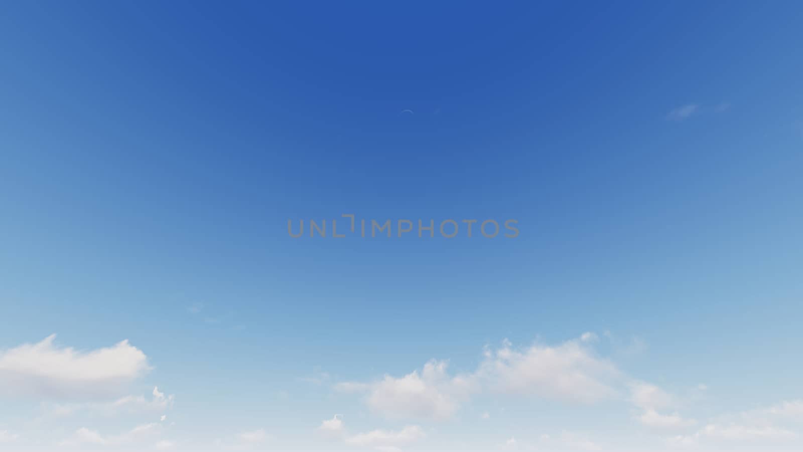 Cloudy blue sky abstract background, blue sky background with tiny clouds, 3d rendering

