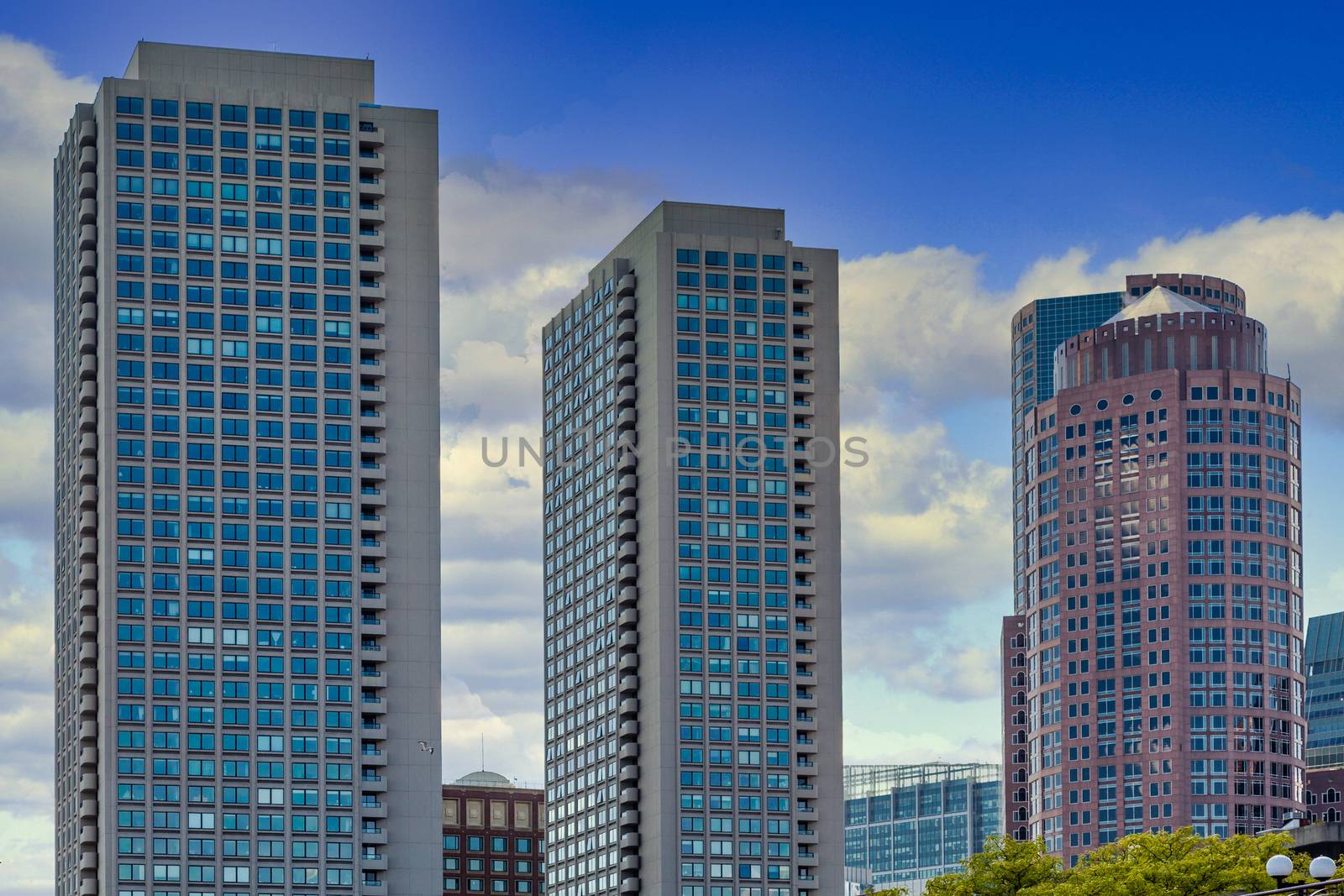 Three Towers in Boston by dbvirago