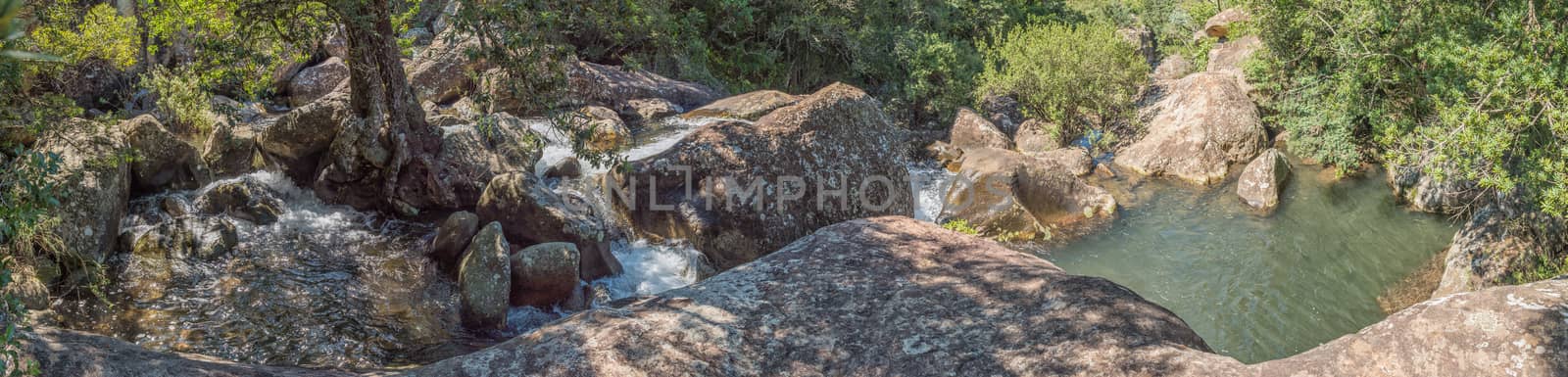 Panorama of the Mahai River at McKinleys Pool by dpreezg