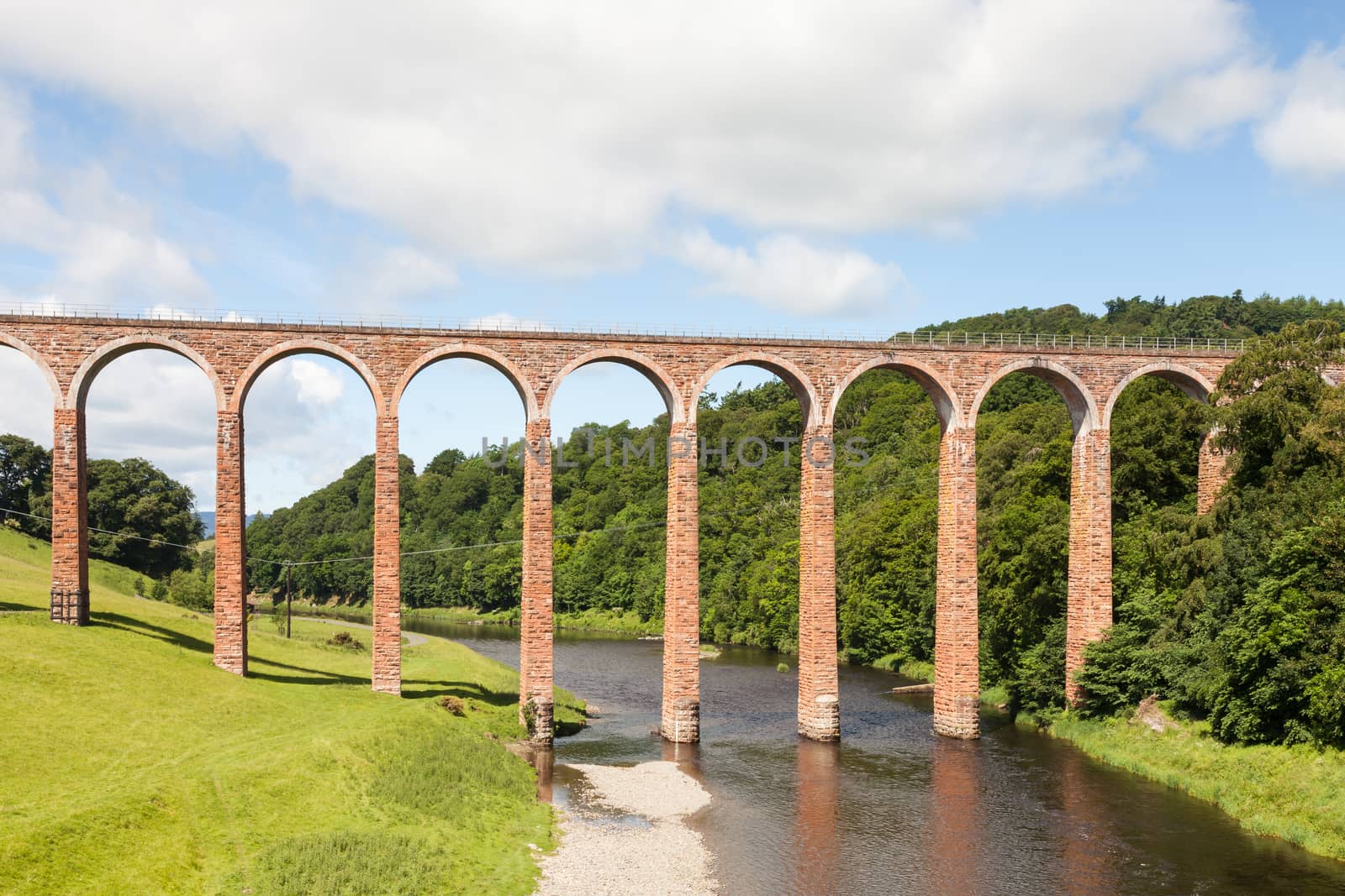 Leaderfoot Viaduct by ATGImages