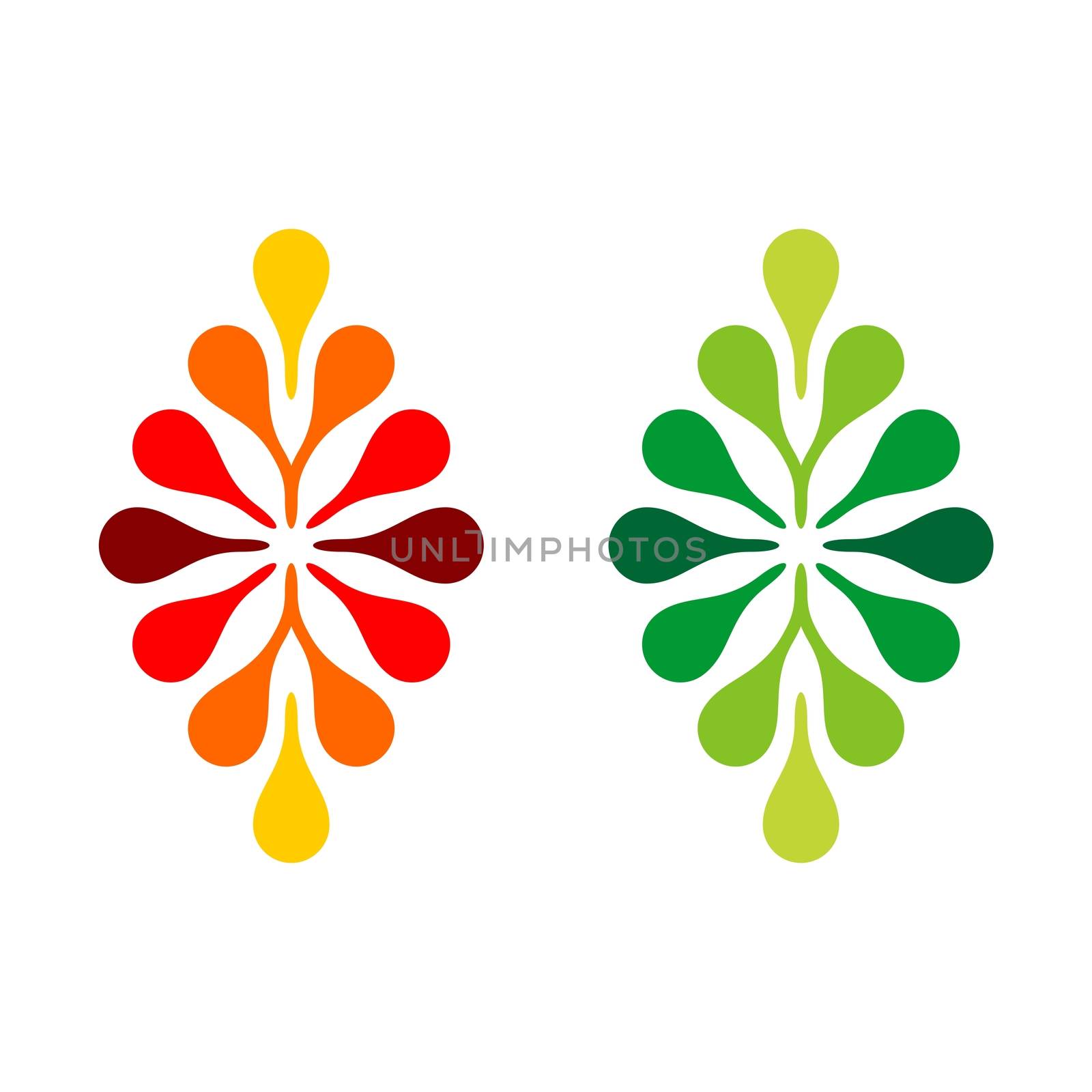 Abstract Flower Vector Logo Template Illustration Design. Vector EPS 10. by soponyono