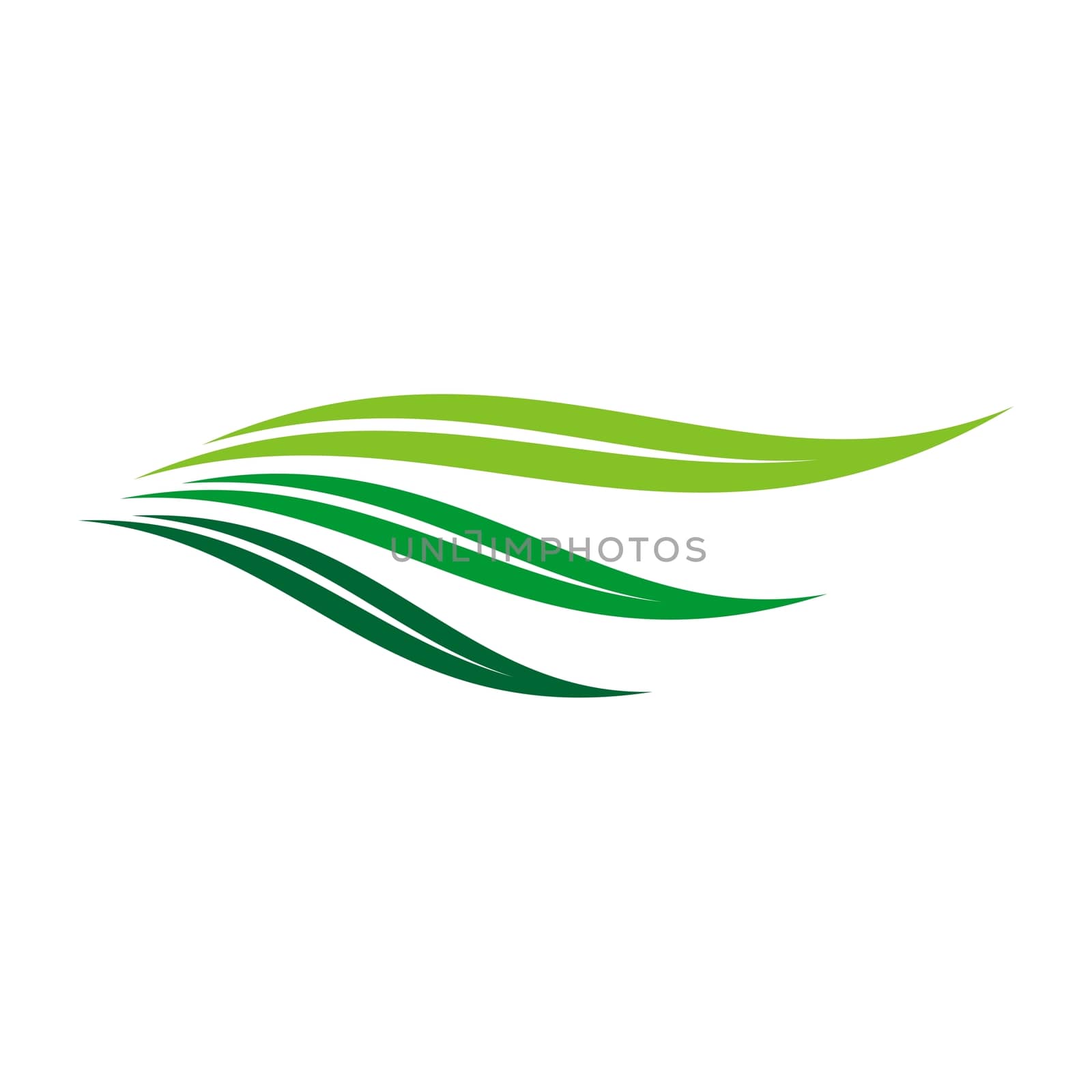 Vector Swoosh Accent Logo Template Illustration Design. Vector EPS 10. by soponyono
