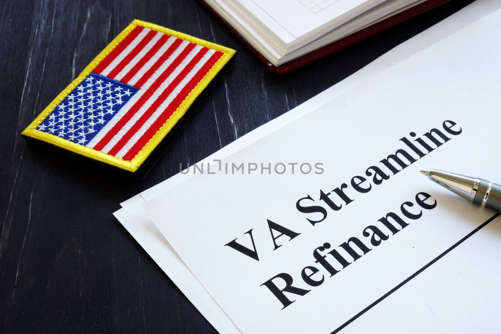VA Streamline Refinance documents for loan. by designer491