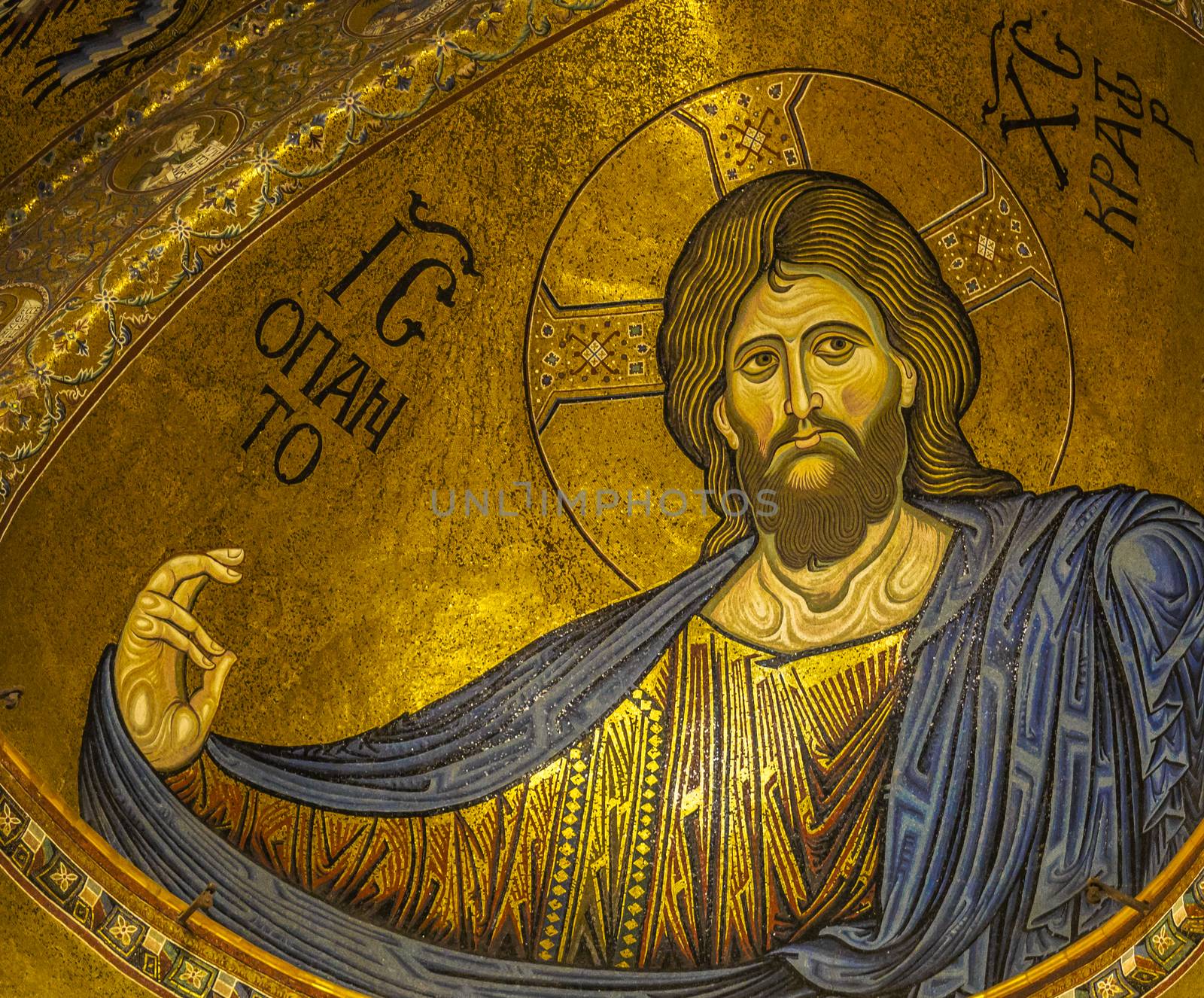 cathedral of Monreale, near Palermo city, in Sicily.