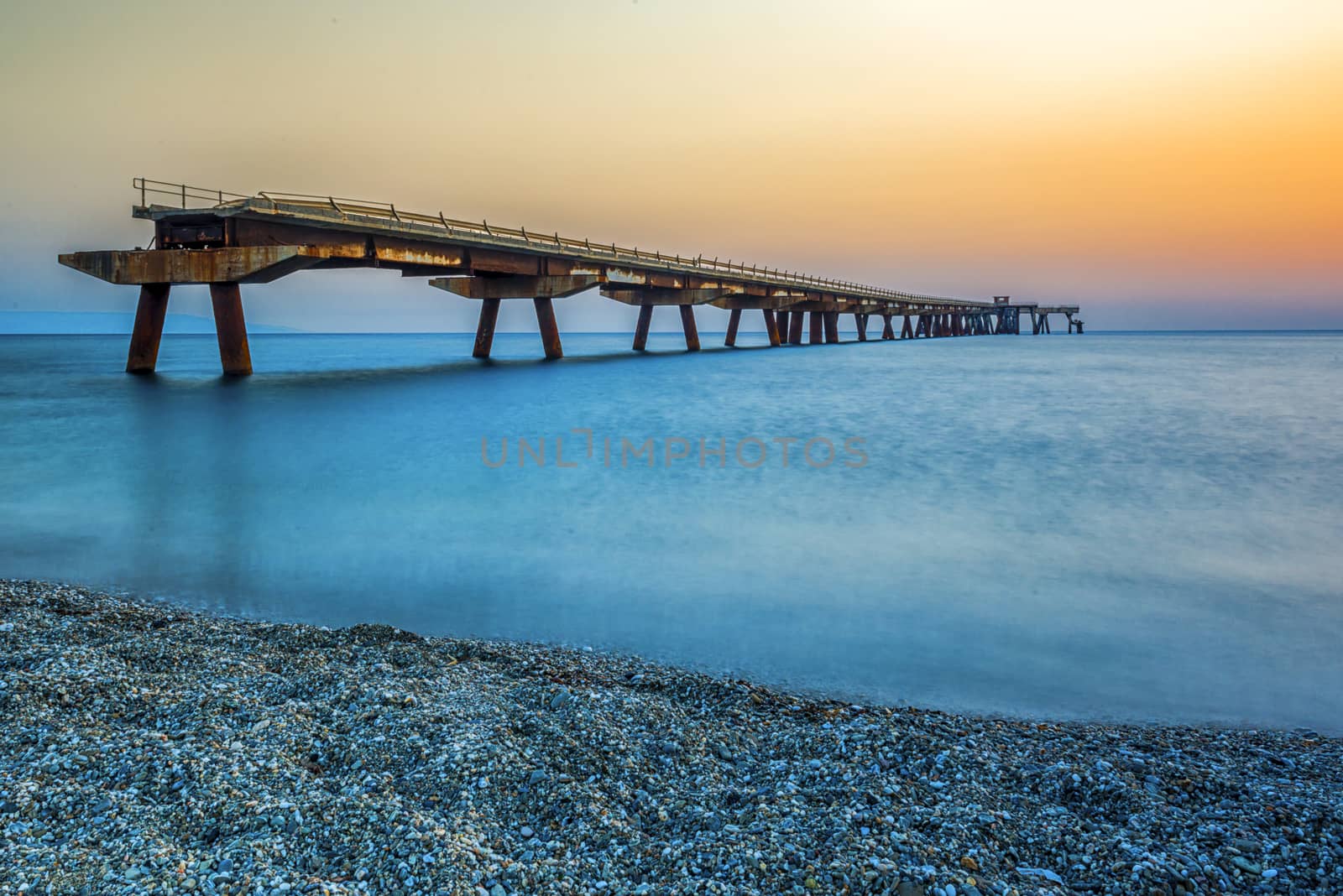 View on coast of Sicily, Italian island in the mediterranean sea.