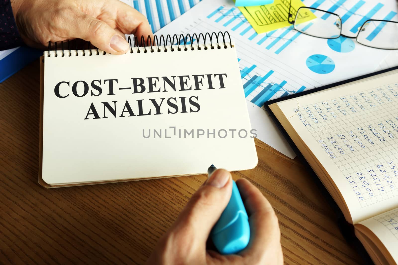 Cost-benefit analysis CBA or BCA on the table.