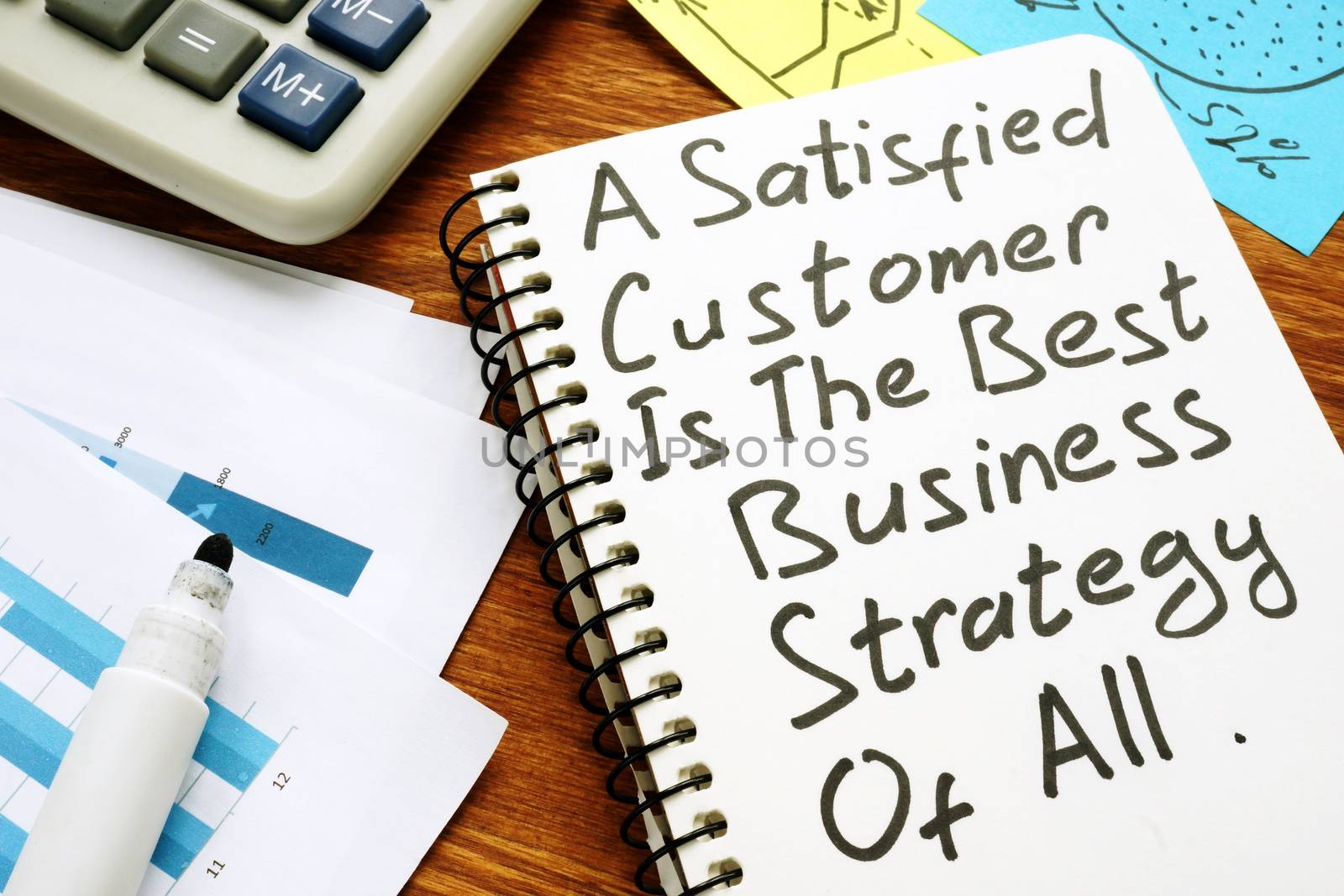 A satisfied customer is the best business strategy of all