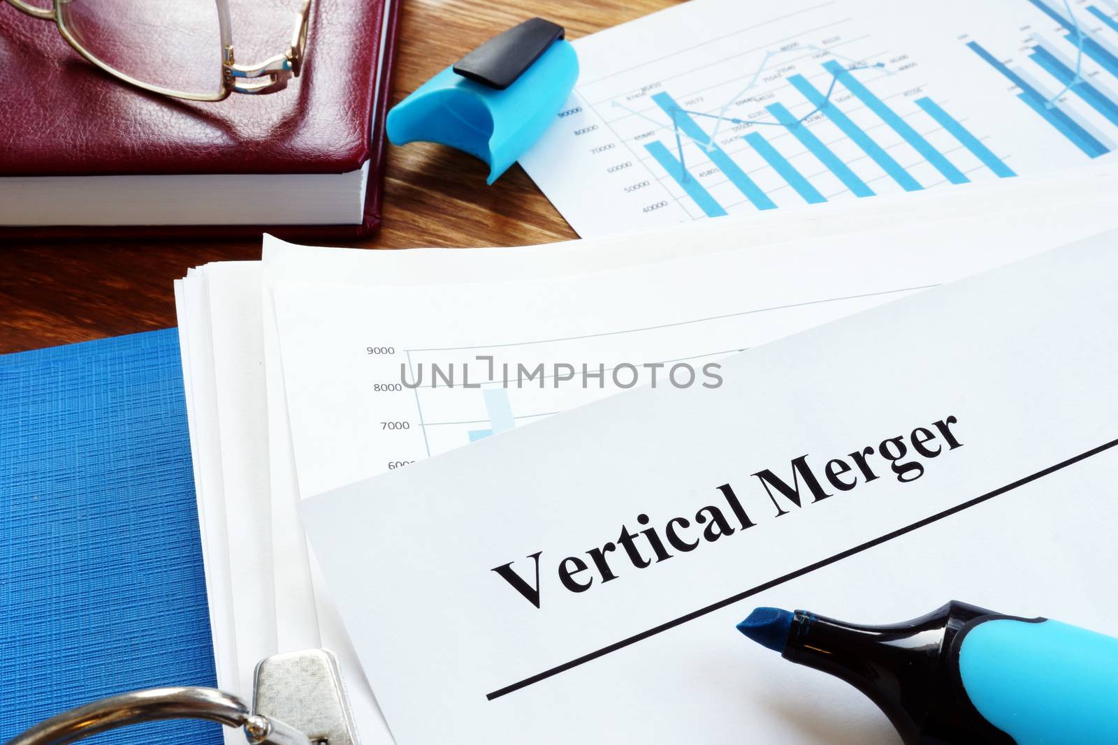 Vertical Merger documents with financial company report.