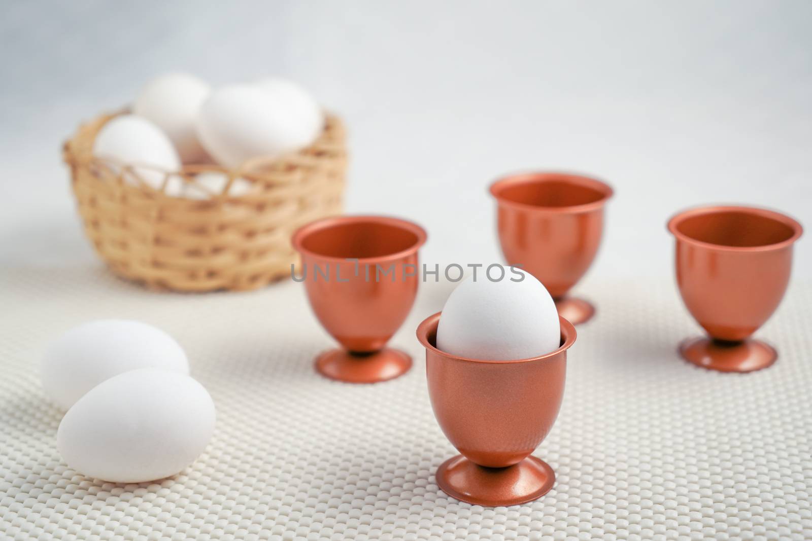 Copper eggs cup by jrivalta