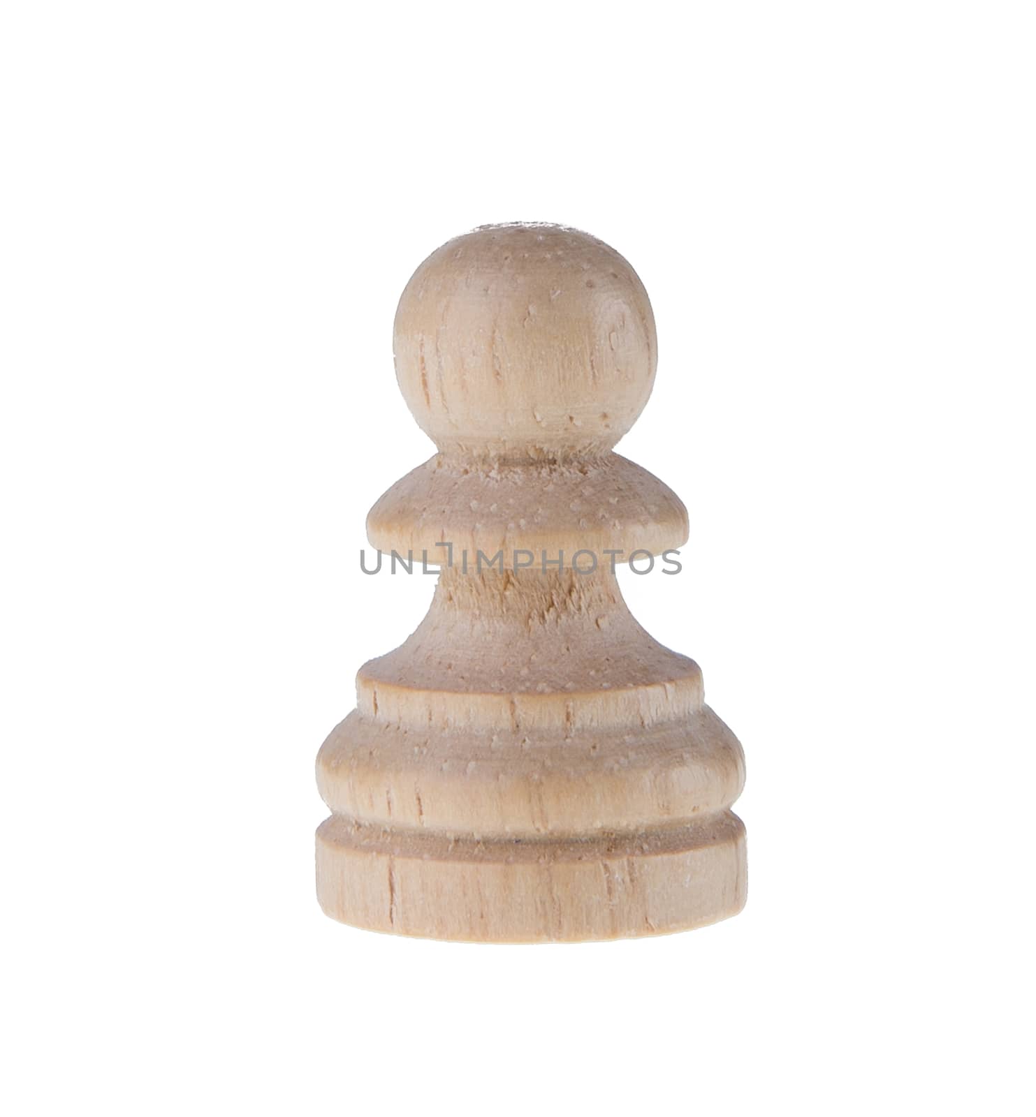 Chess pieces isolated on white background