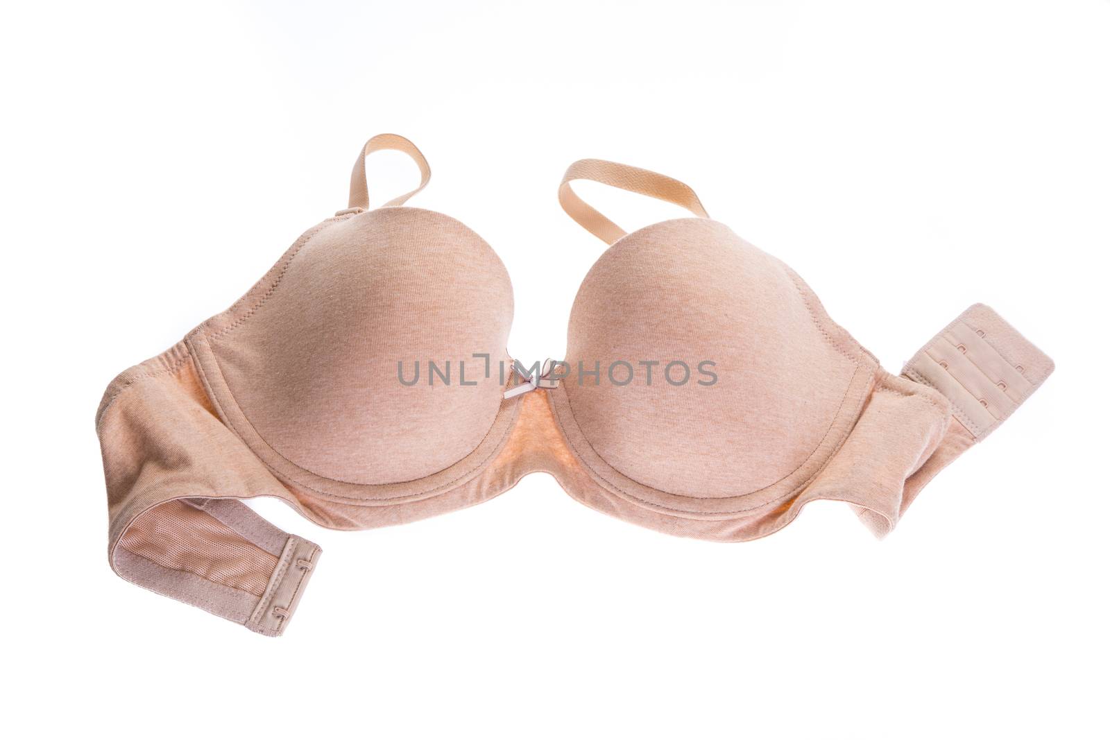 Stylish bra  isolated on background