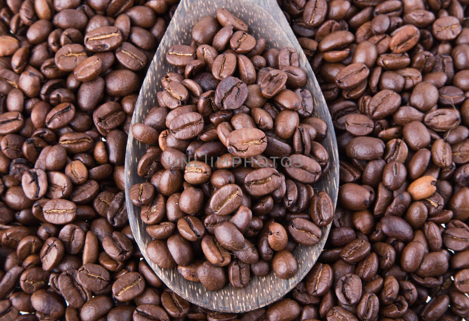 Coffee Beans on white background