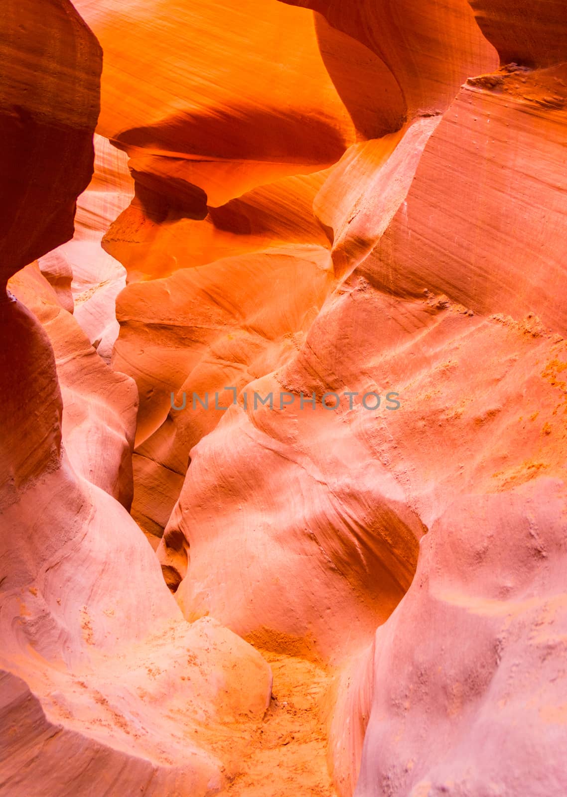 Antelope Canyon in the Navajo Reservation near Page, Arizona, USA