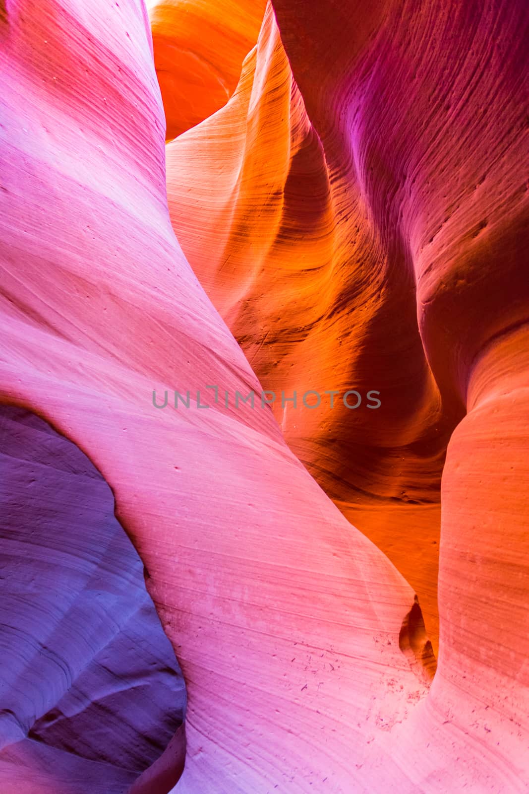 Antelope Canyon in the Navajo Reservation near Page, Arizona, USA