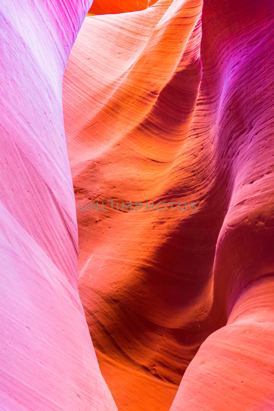 Antelope Canyon in the Navajo Reservation near Page, Arizona, USA