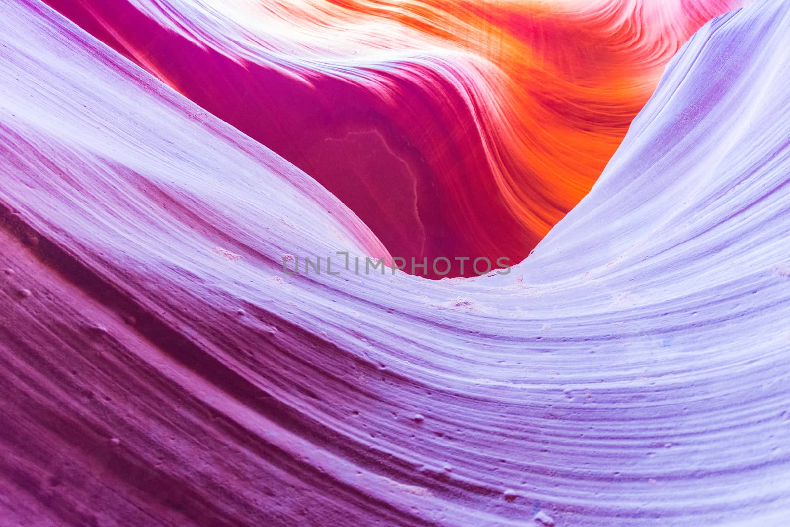 Antelope Canyon in the Navajo Reservation near Page, Arizona, USA