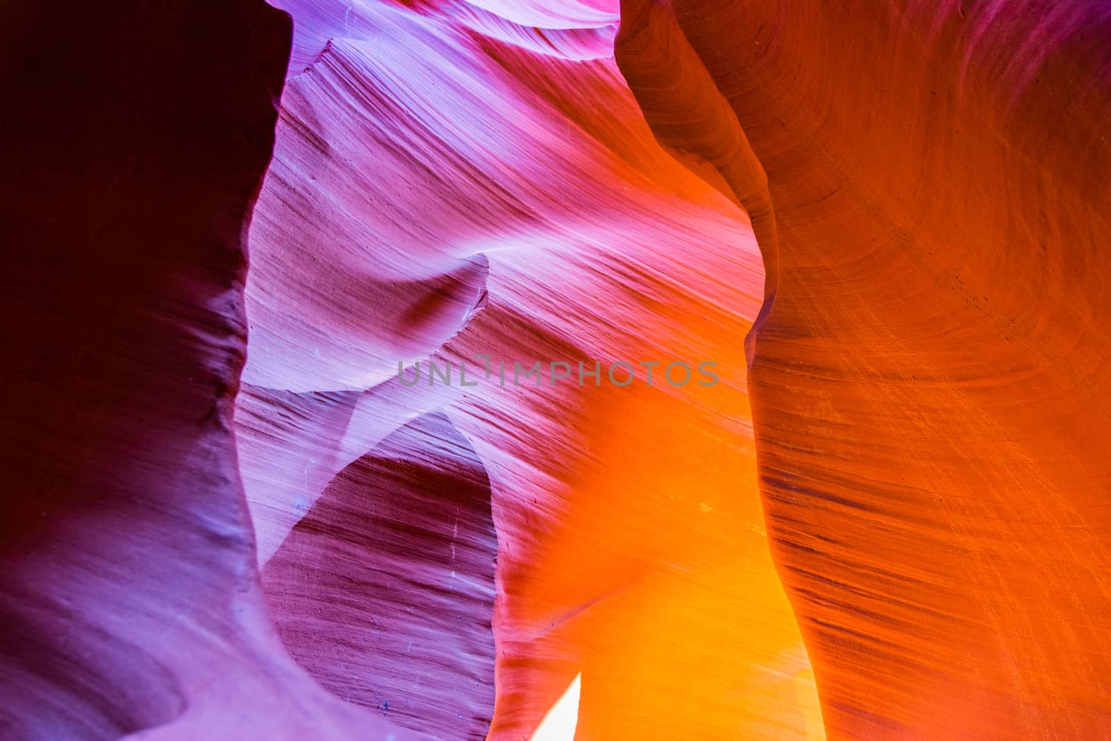 Antelope Canyon in the Navajo Reservation near Page, Arizona, USA