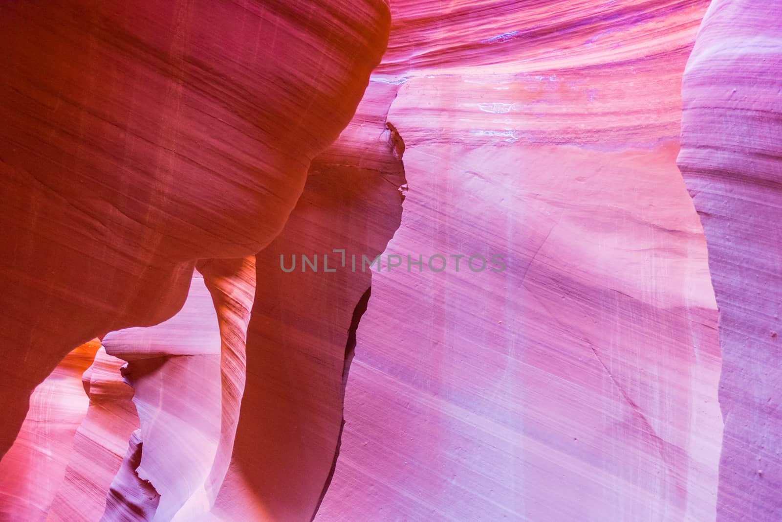 Antelope Canyon in the Navajo Reservation near Page, Arizona, USA