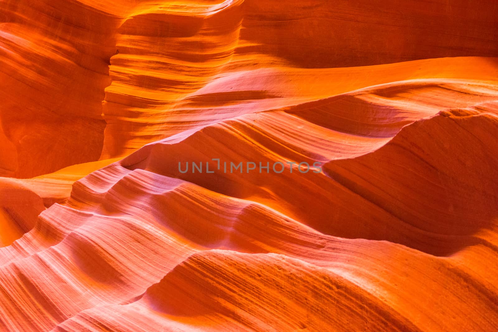 Antelope Canyon in the Navajo Reservation near Page, Arizona, USA