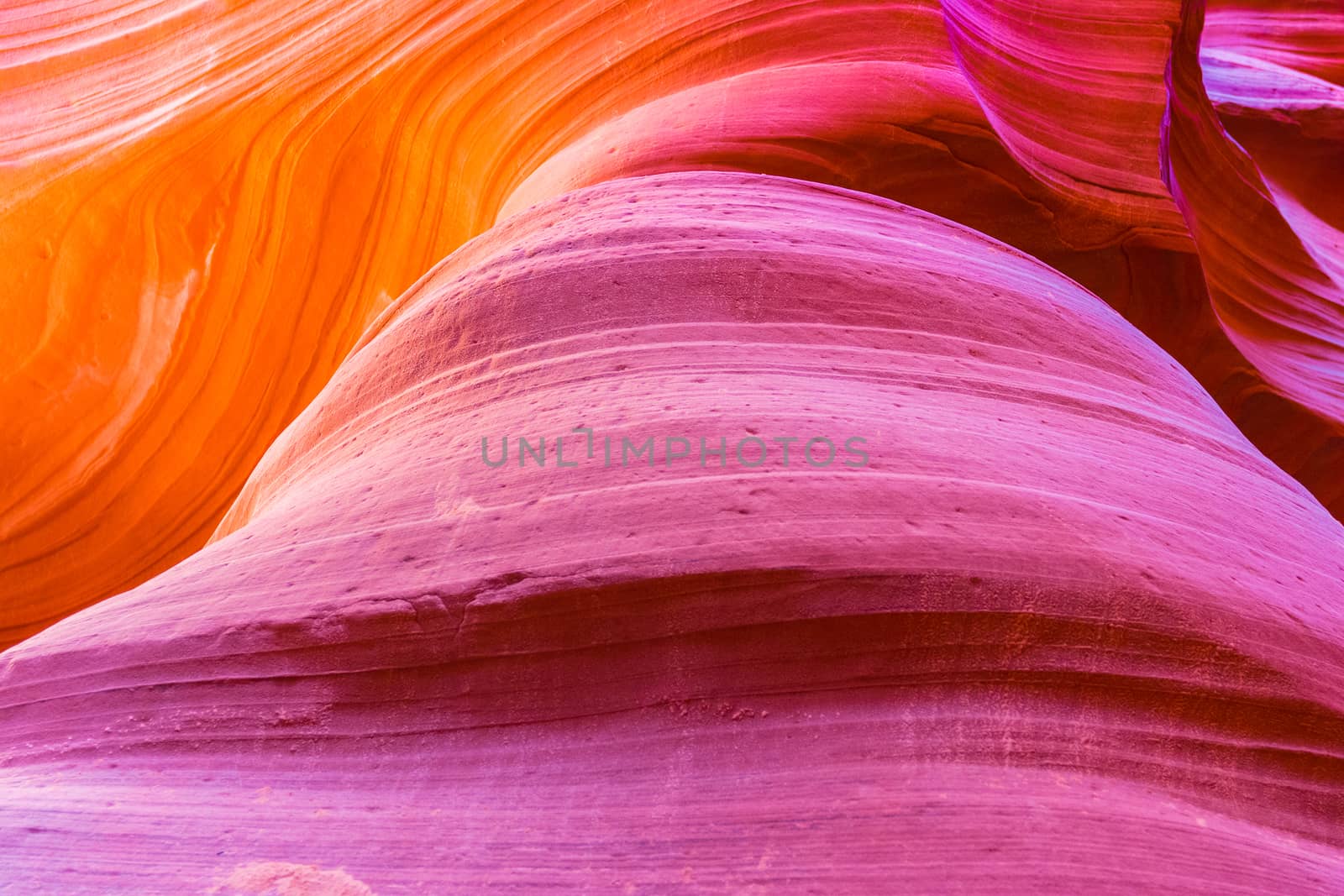 Antelope Canyon in the Navajo Reservation near Page, Arizona, USA