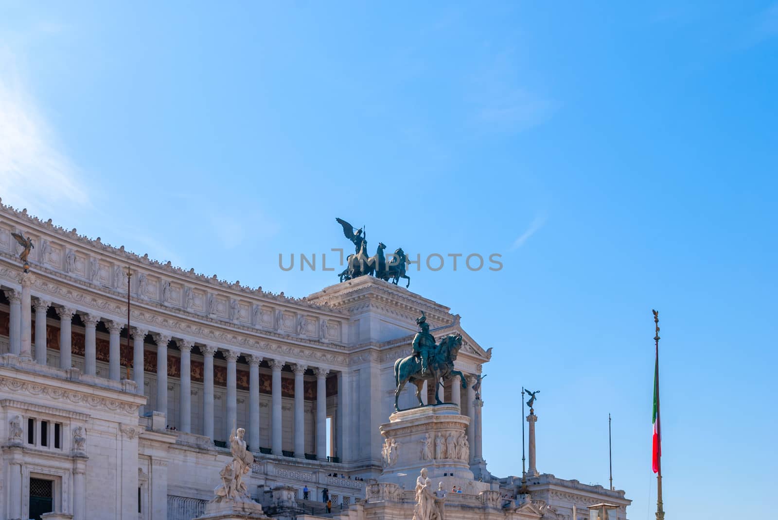 Monument of Victor Emmanuel: Altare della Patria, Rome, Italy by Zhukow