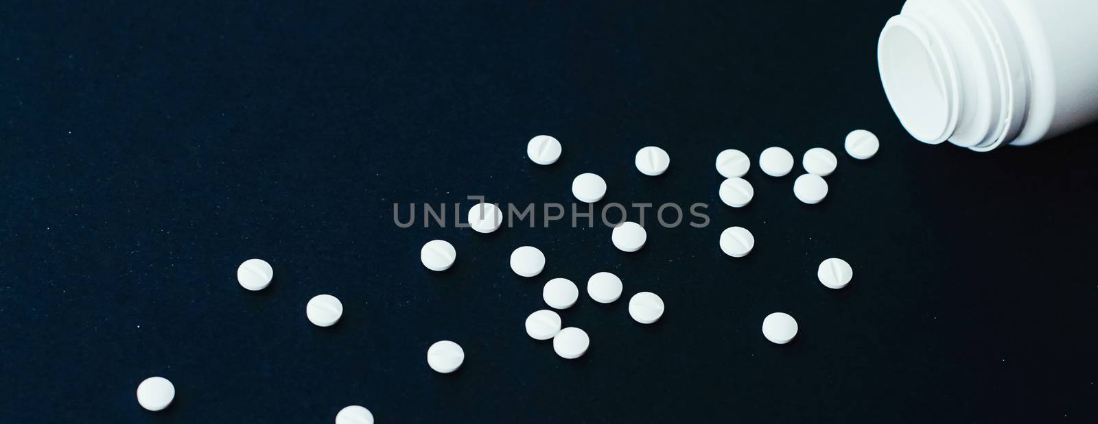 Pills and medical drugs, medicine and supplement for pharmaceutical industry and health care concept