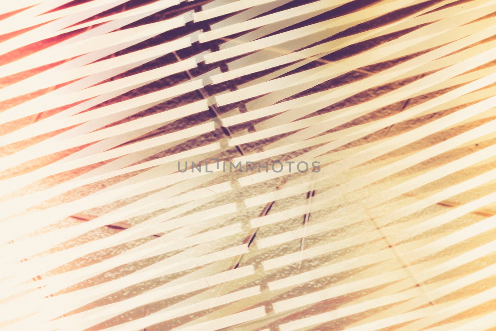 brown rattan background double exposure abstact pattern by paddythegolfer