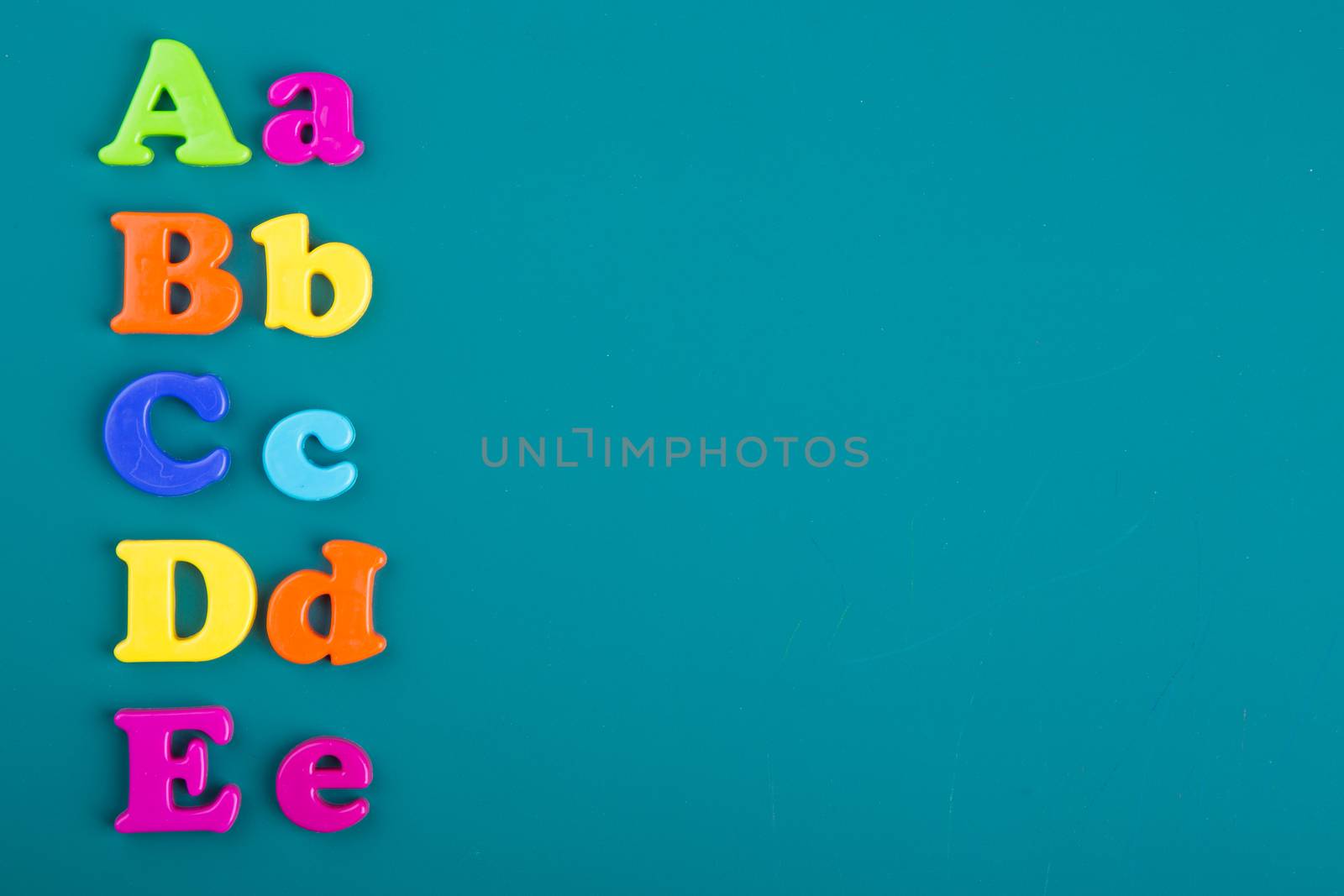 Frame of Colorful alphabet by tehcheesiong