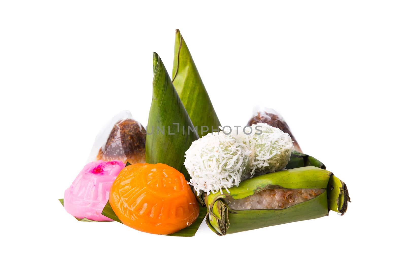 Malaysia popular assorted sweet dessert or simply known as kueh or kuih